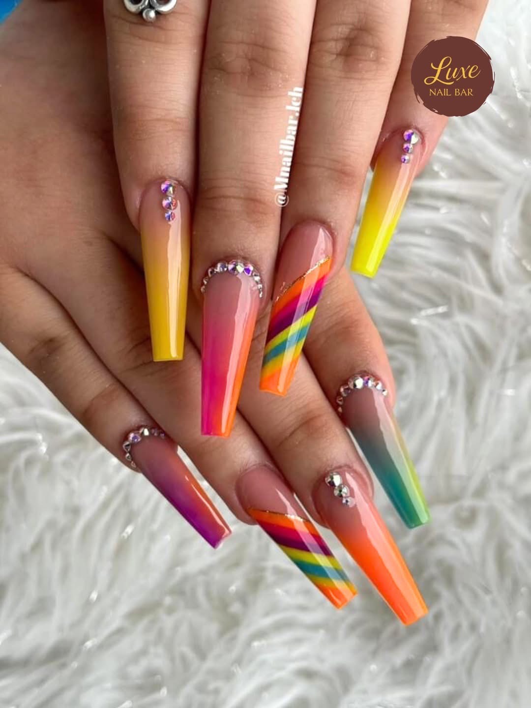 Luxe Nail Bar nail work in Bluffton, South Carolina